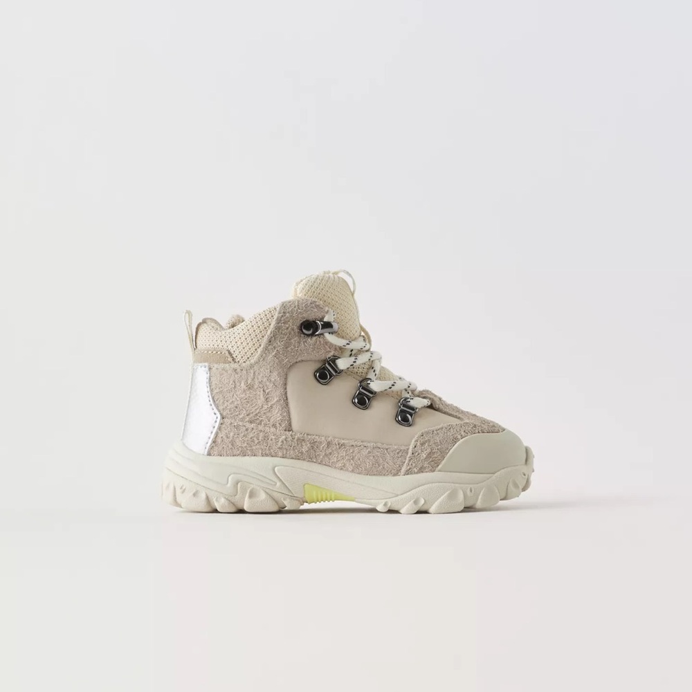 Zara Leather Hiking Boots